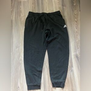 Adidas Men's Black Joggers
